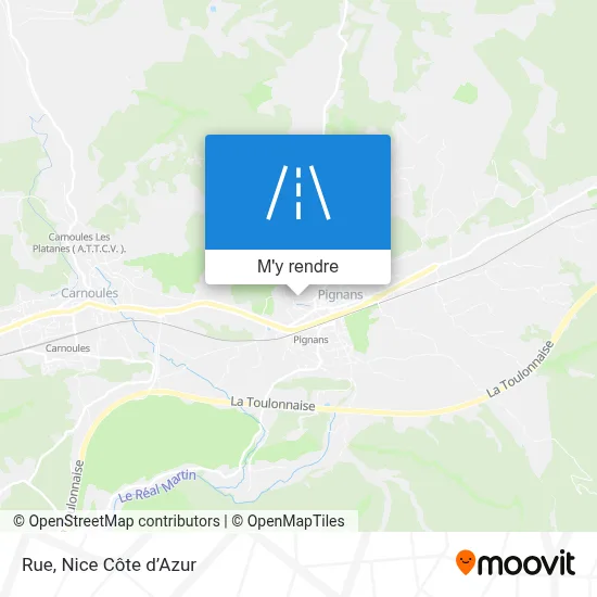 Rue plan