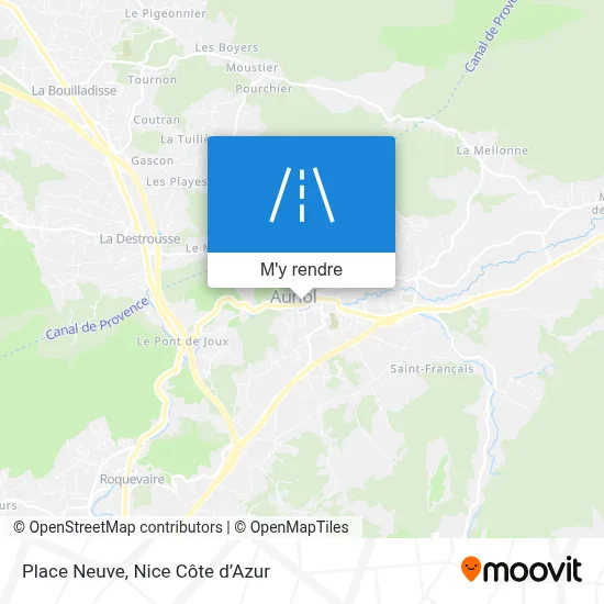 Place Neuve plan