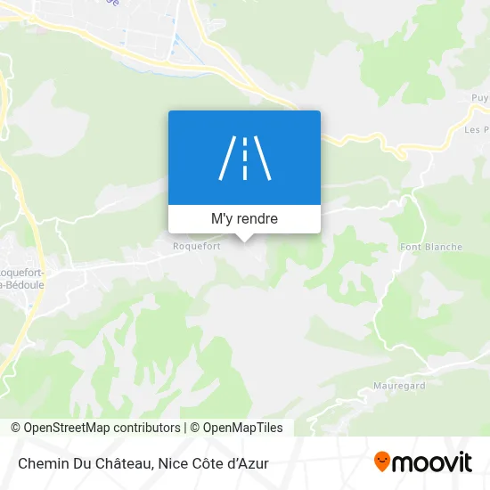 Chemin Du Château plan