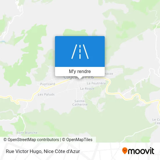 Rue Victor Hugo plan