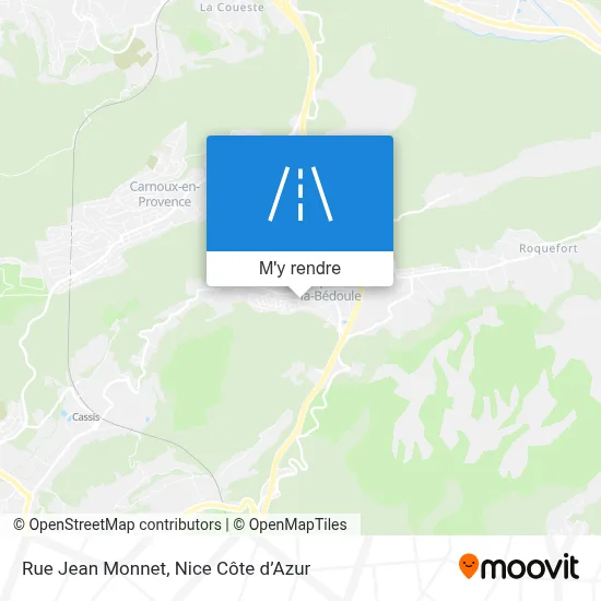 Rue Jean Monnet plan