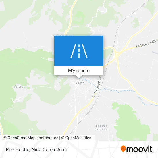 Rue Hoche plan