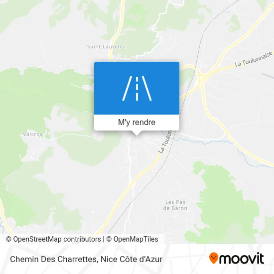 Chemin Des Charrettes plan