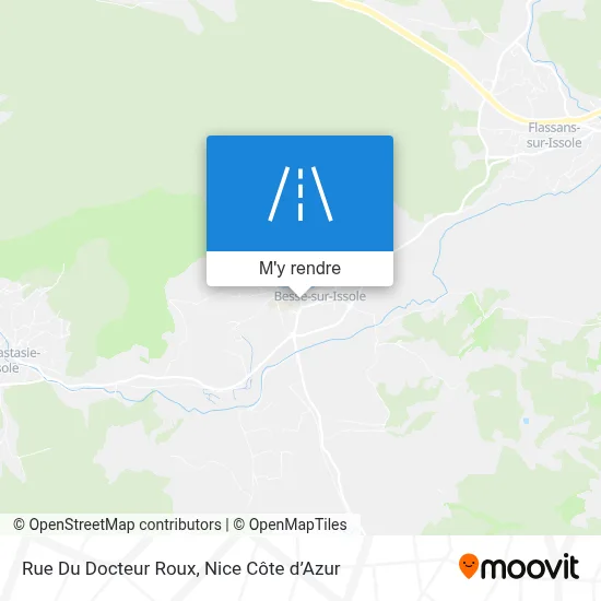 Rue Du Docteur Roux plan