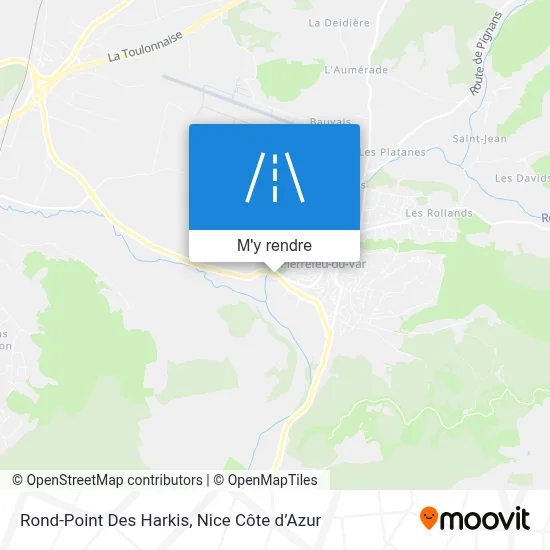 Rond-Point Des Harkis plan