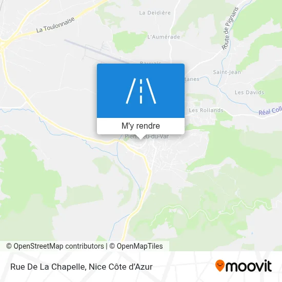 Rue De La Chapelle plan