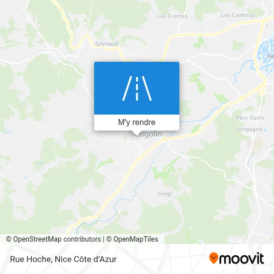 Rue Hoche plan