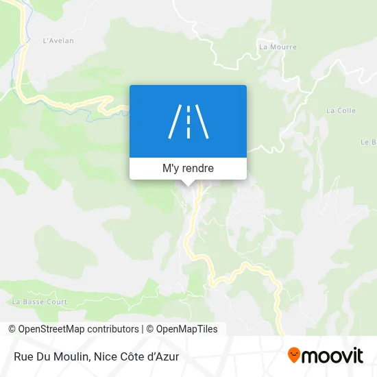 Rue Du Moulin plan