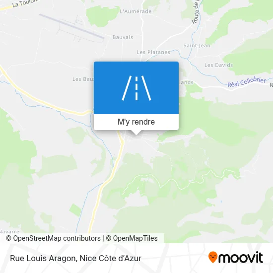 Rue Louis Aragon plan