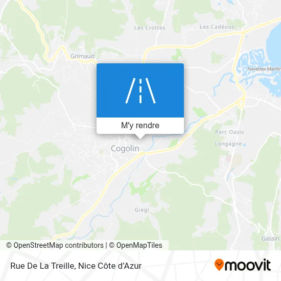 Rue De La Treille plan