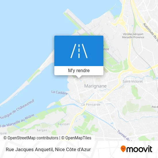 Rue Jacques Anquetil plan