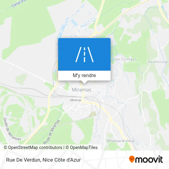 Rue De Verdun plan