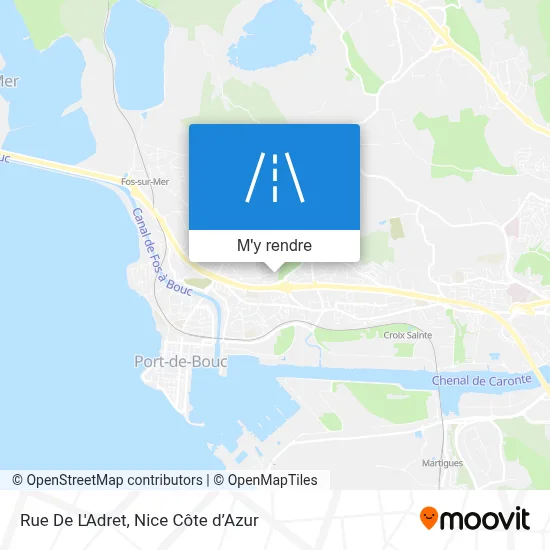 Rue De L'Adret plan