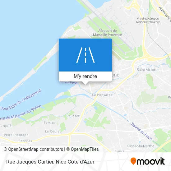 Rue Jacques Cartier plan