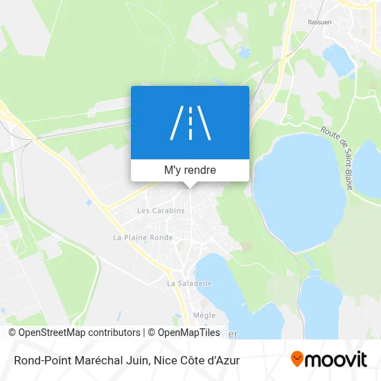 Rond-Point Maréchal Juin plan