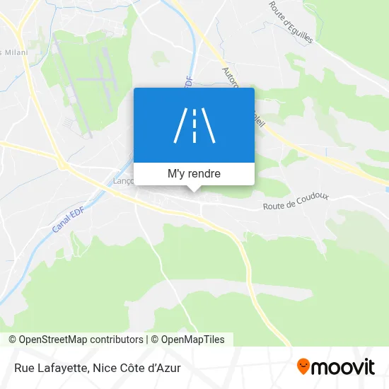 Rue Lafayette plan