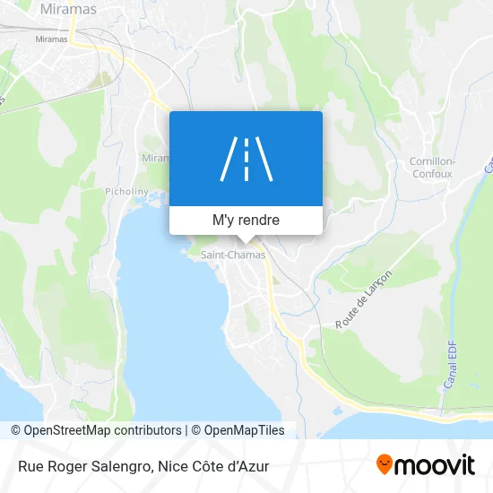 Rue Roger Salengro plan