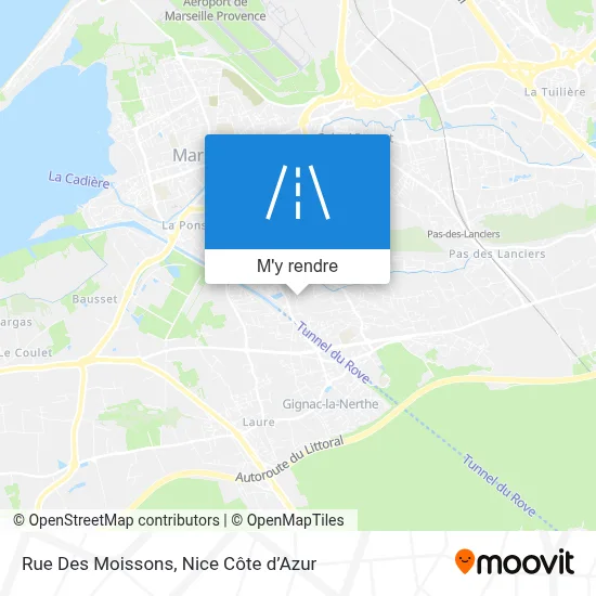 Rue Des Moissons plan