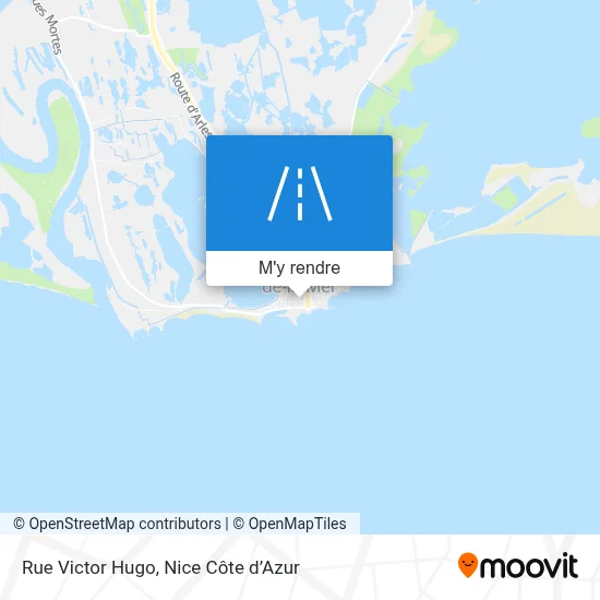 Rue Victor Hugo plan