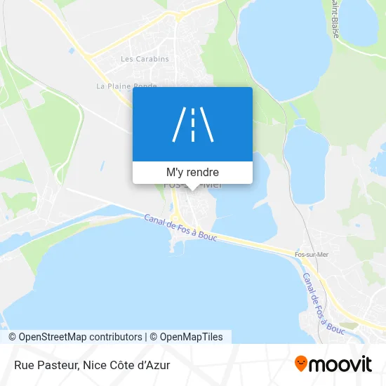 Rue Pasteur plan