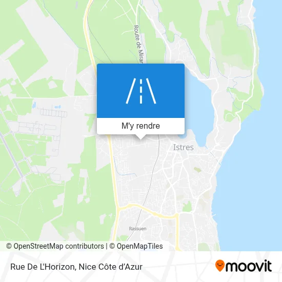 Rue De L'Horizon plan
