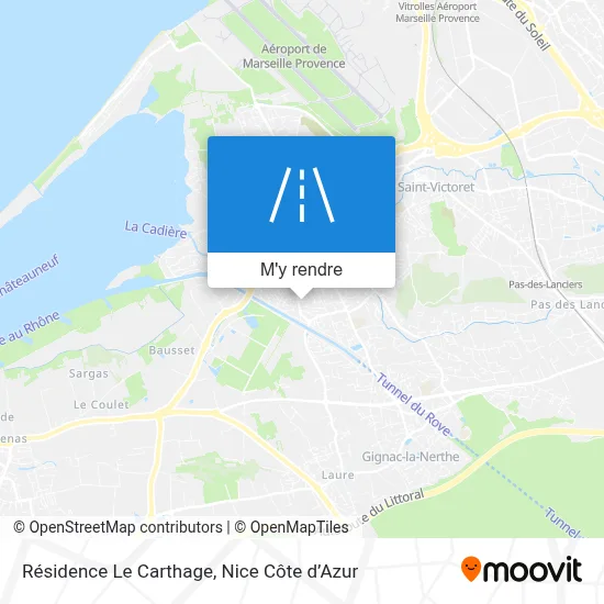 Résidence Le Carthage plan
