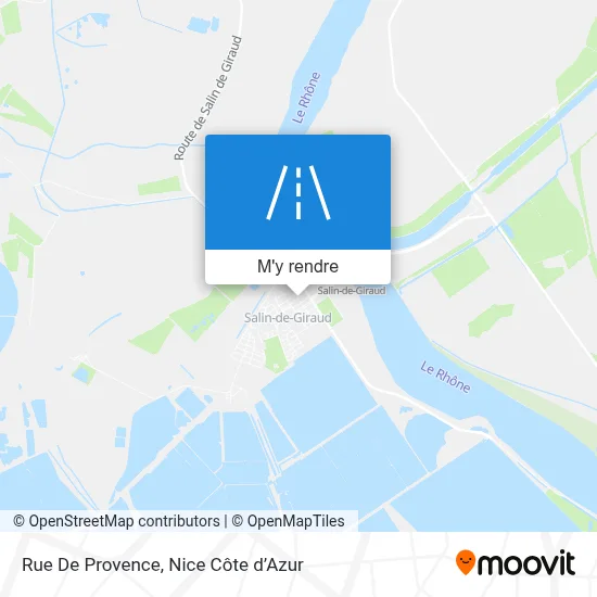 Rue De Provence plan