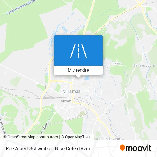 Rue Albert Schweitzer plan