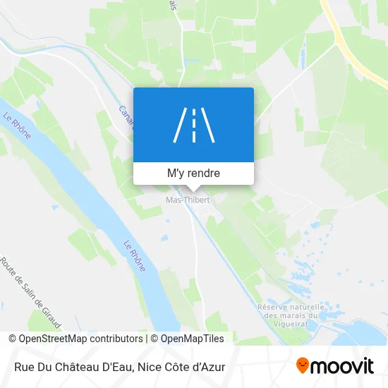 Rue Du Château D'Eau plan