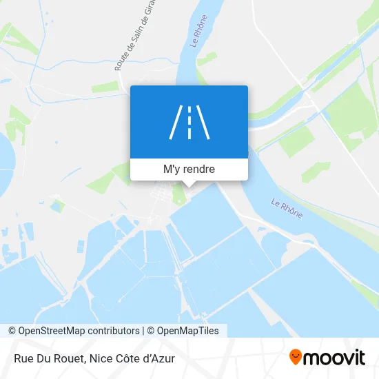Rue Du Rouet plan