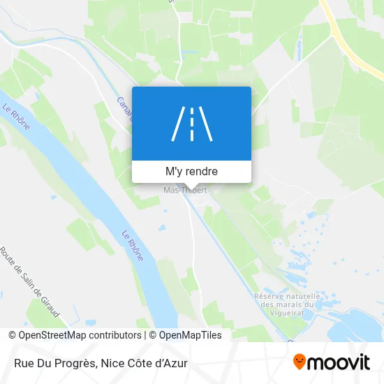 Rue Du Progrès plan