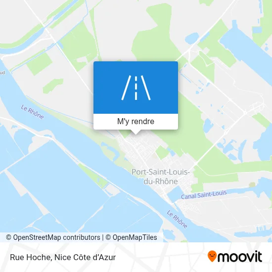 Rue Hoche plan