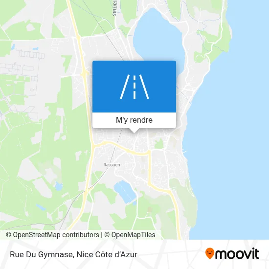 Rue Du Gymnase plan