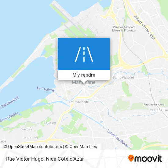Rue Victor Hugo plan