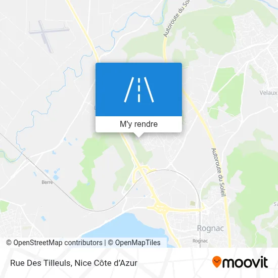 Rue Des Tilleuls plan