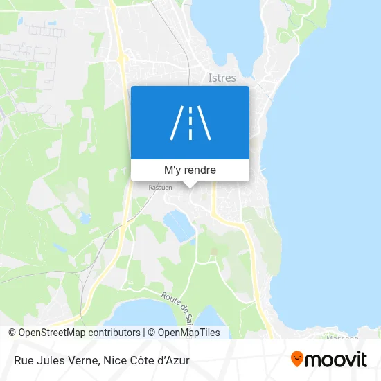 Rue Jules Verne plan