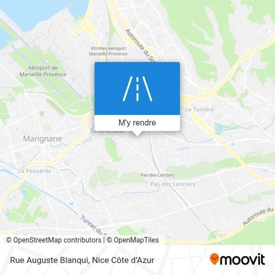 Rue Auguste Blanqui plan