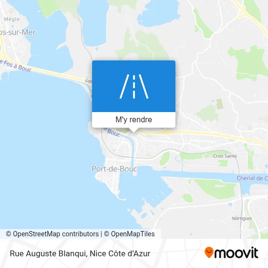 Rue Auguste Blanqui plan