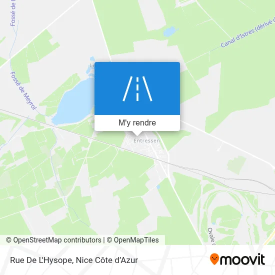 Rue De L'Hysope plan