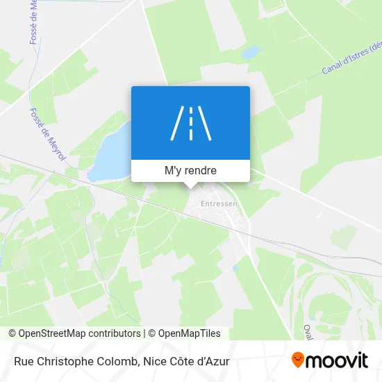 Rue Christophe Colomb plan