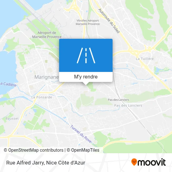 Rue Alfred Jarry plan