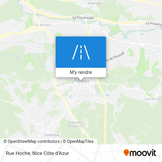 Rue Hoche plan