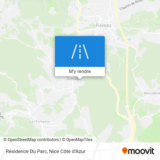 Résidence Du Parc plan