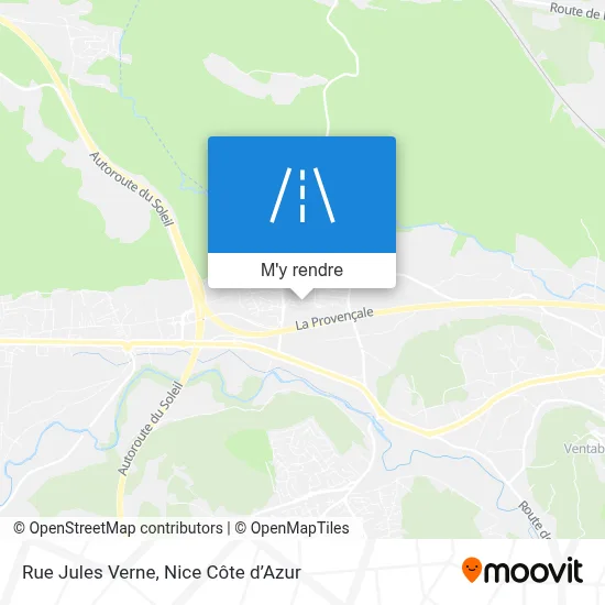 Rue Jules Verne plan