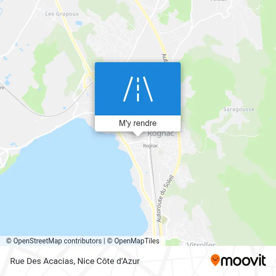 Rue Des Acacias plan