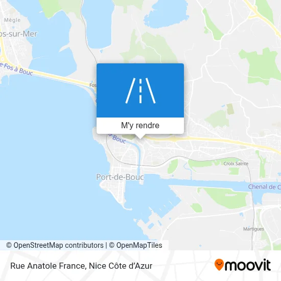 Rue Anatole France plan