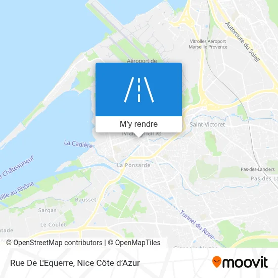 Rue De L'Equerre plan