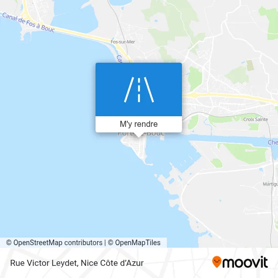 Rue Victor Leydet plan