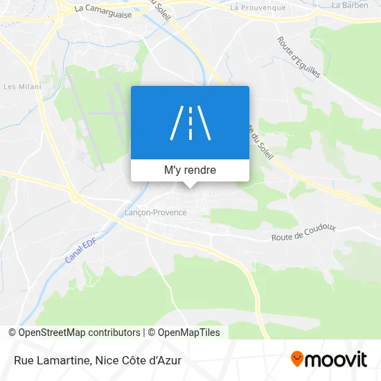 Rue Lamartine plan