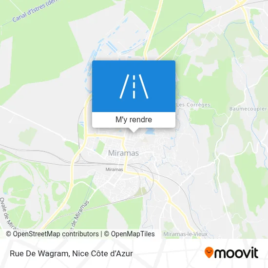 Rue De Wagram plan